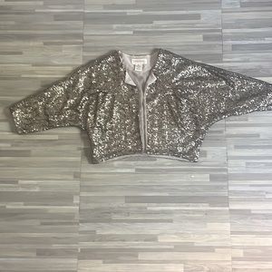 Sequence Stitch Knit Jacket. Size M